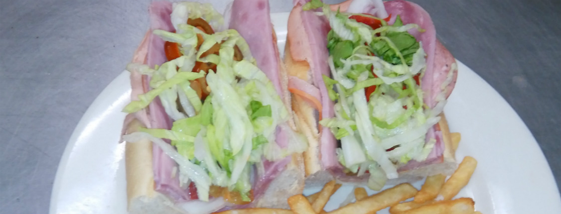 Close up of sandwich 