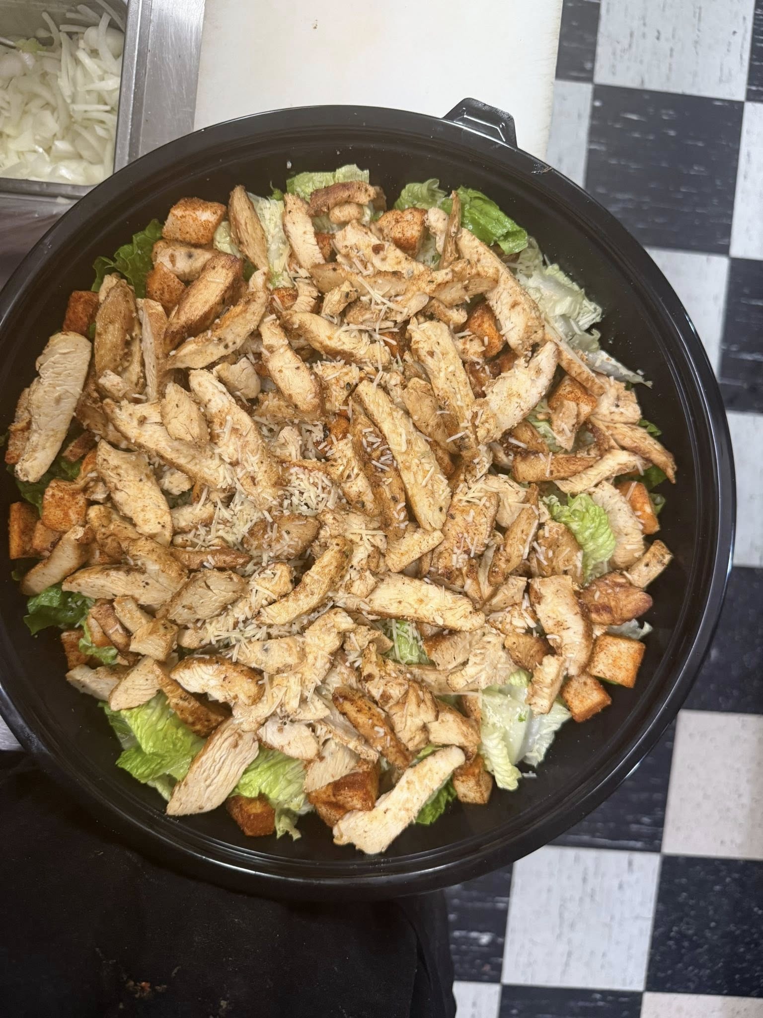 Chef cooking in a professional kitchen