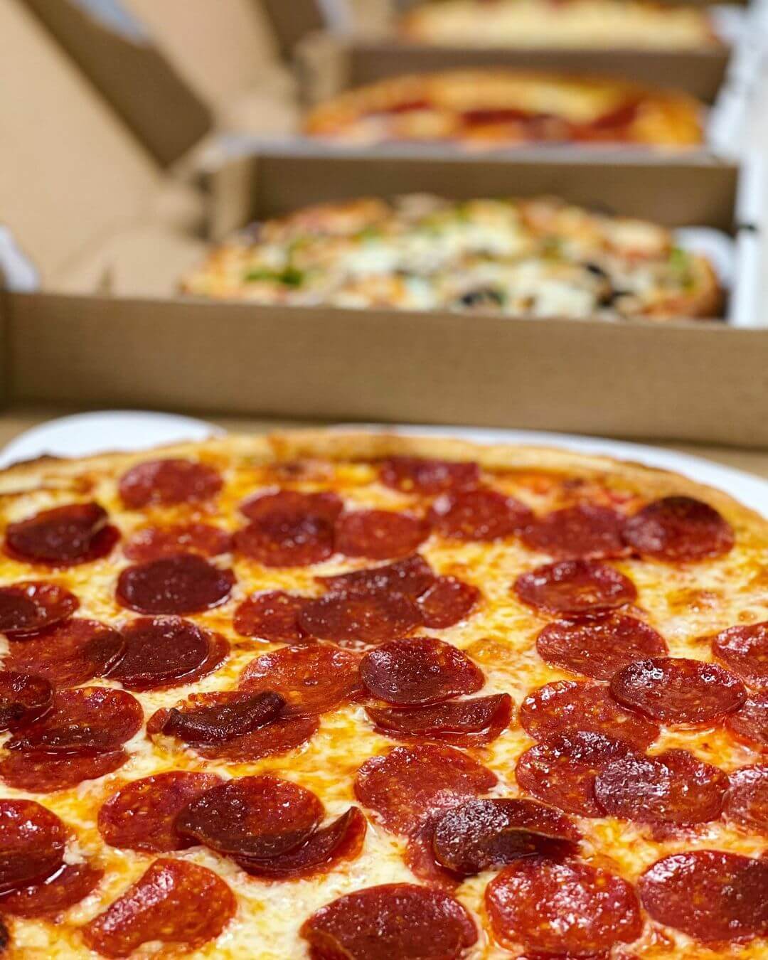pizza in a box