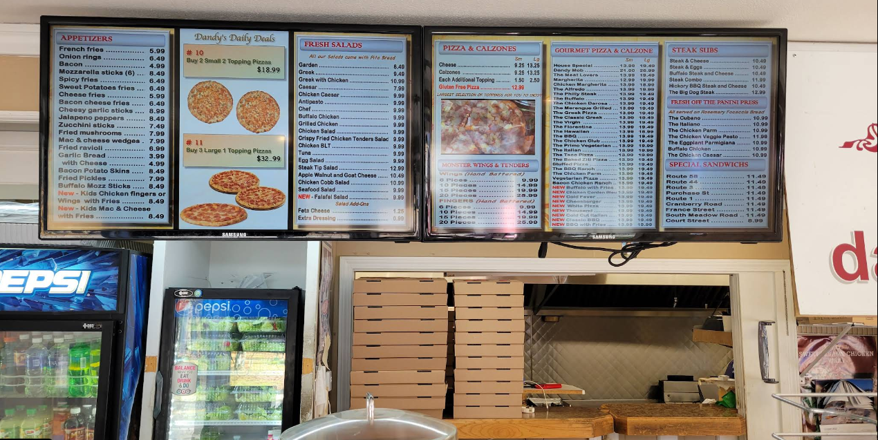 Side image of the restaurant
