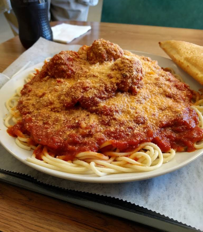 pasta with meatballs