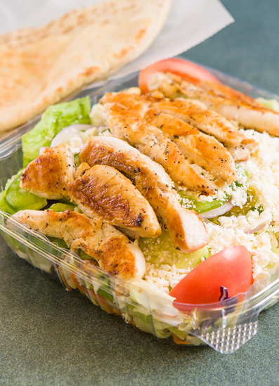 Italian pizza with tomato sauce