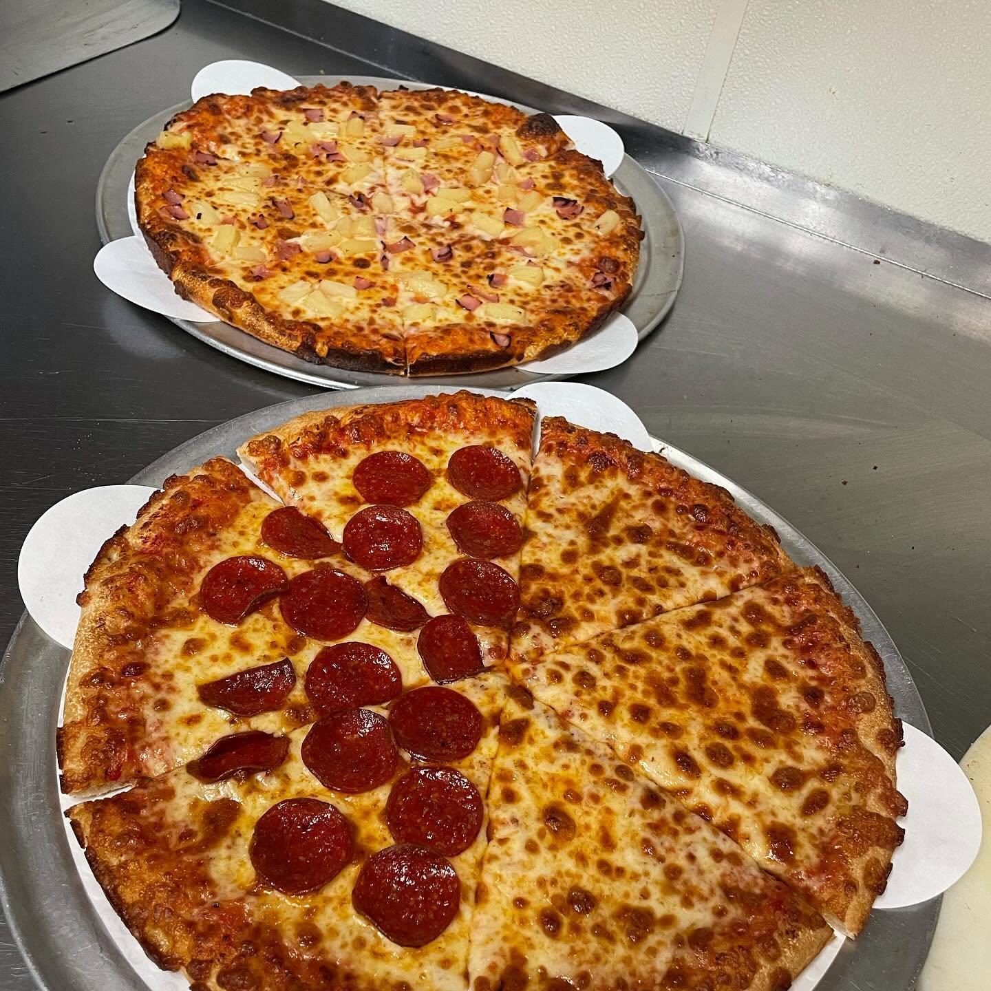 pizzas