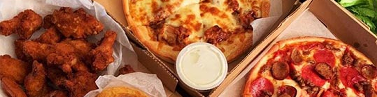 image with variety of pizzas